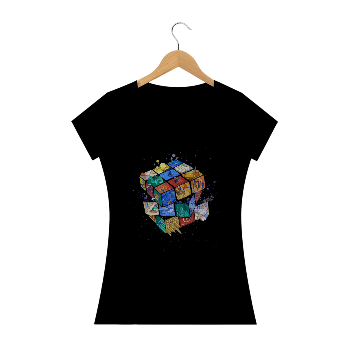 Nome do produtoCamiseta Vaporwave Cube