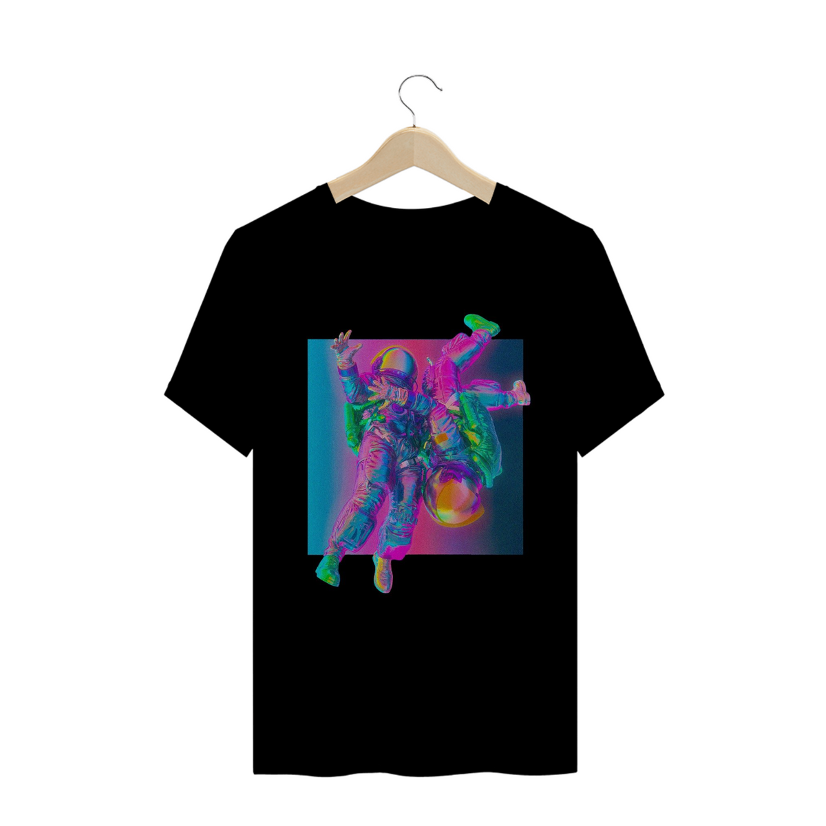 Nome do produto: Camiseta Vaporwave Astronaut