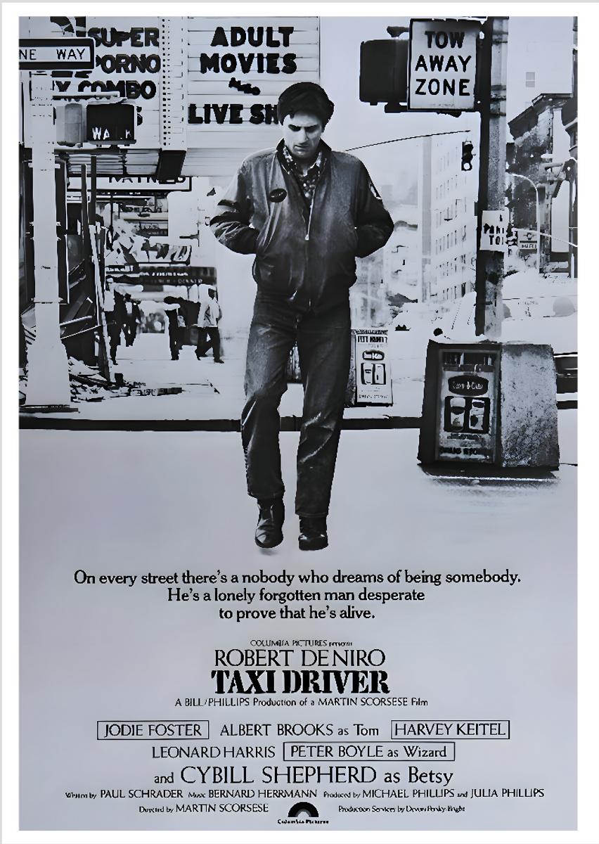 Nome do produto: Poster Taxi Driver