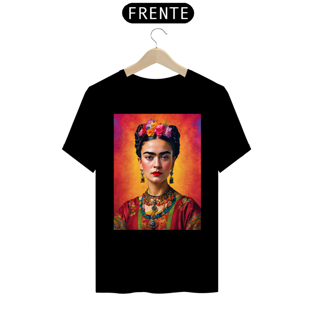 Nome do produto: T-Shirt Frida Kahlo (Prime)