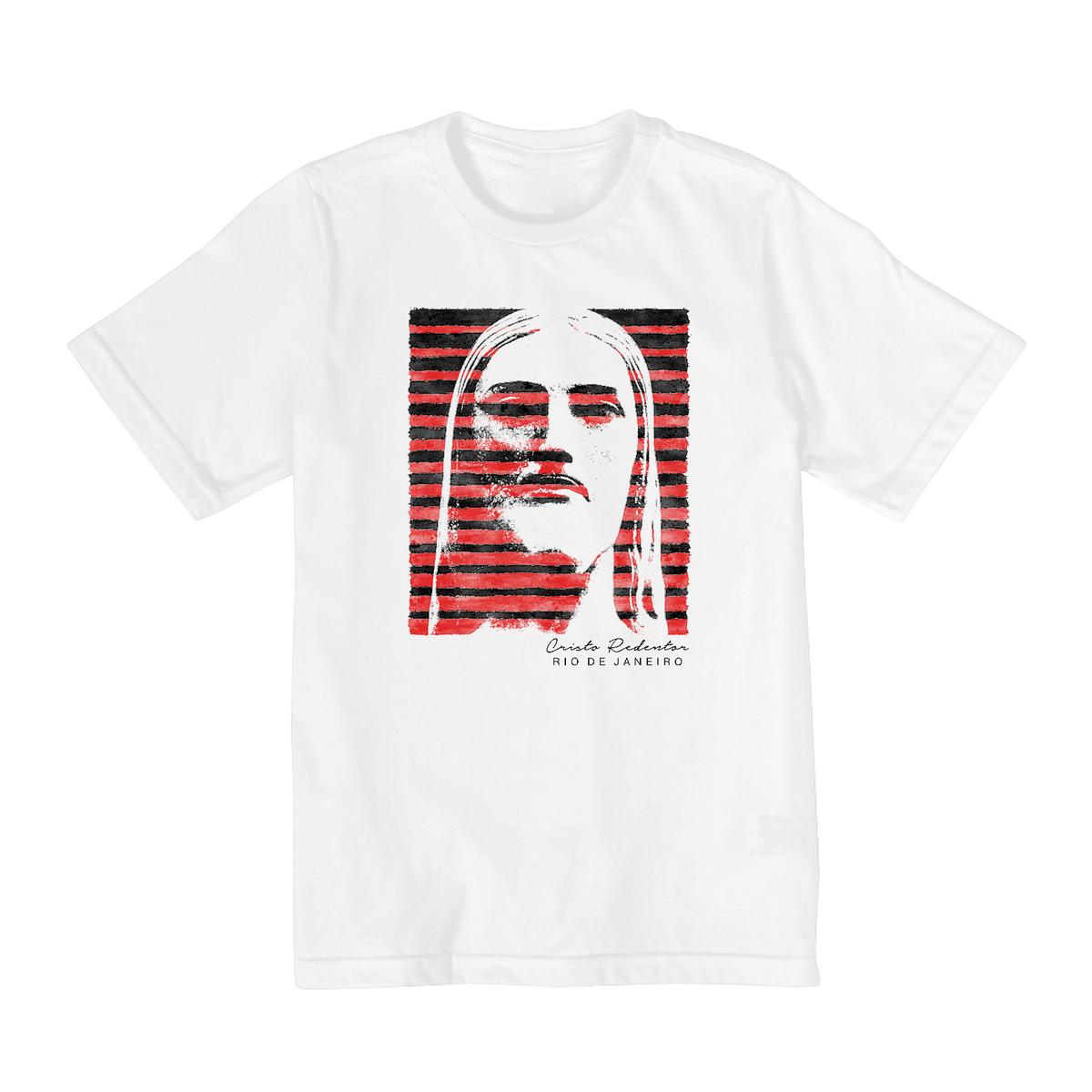 Nome do produto: Camiseta infantil Cristo Redentor