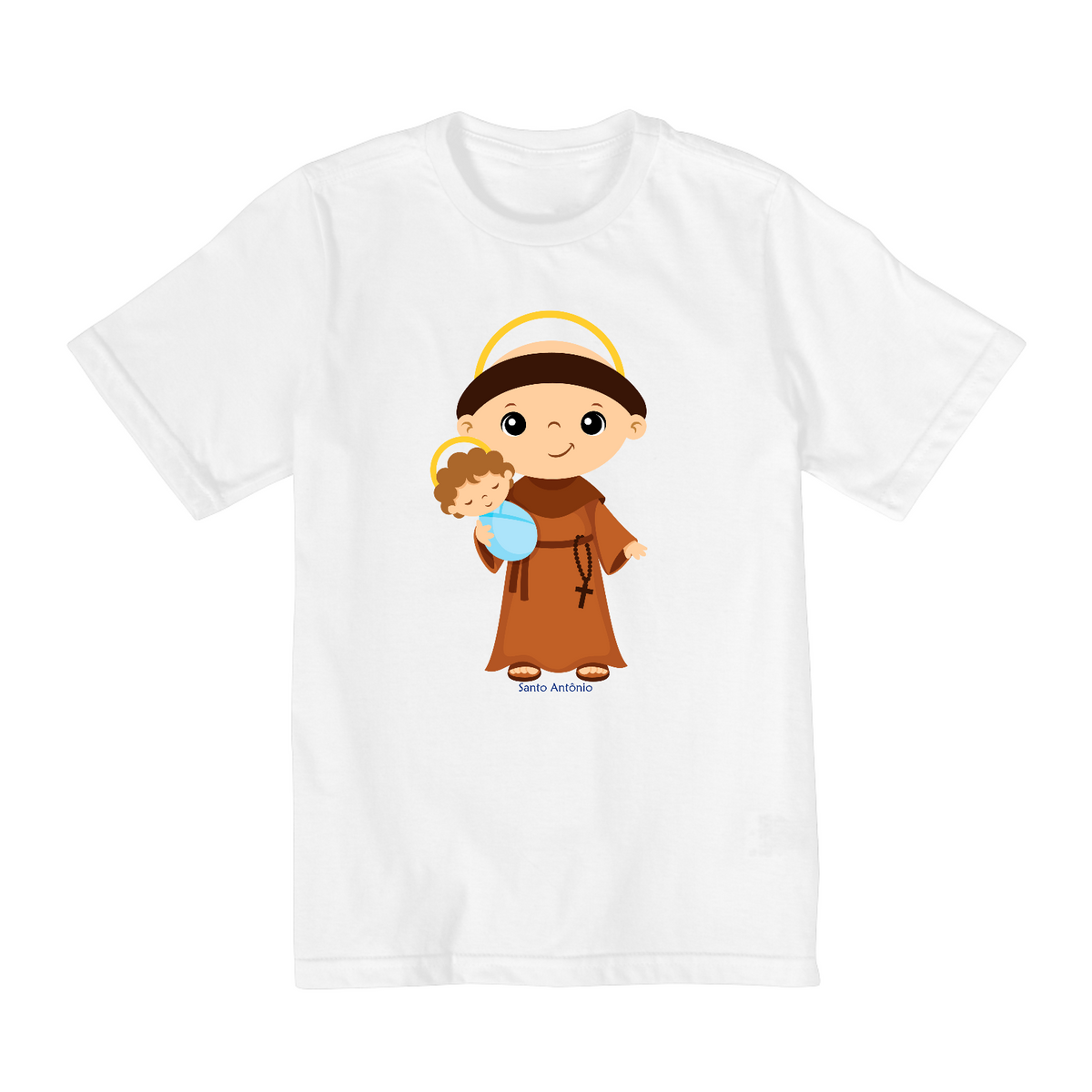 Nome do produto: Camiseta Infantil de Santo Antônio