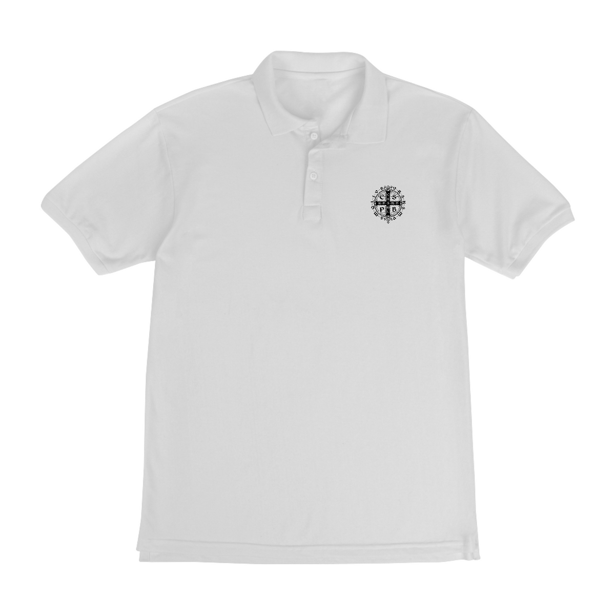 Nome do produto: Camisa Polo Cruz de São Bento