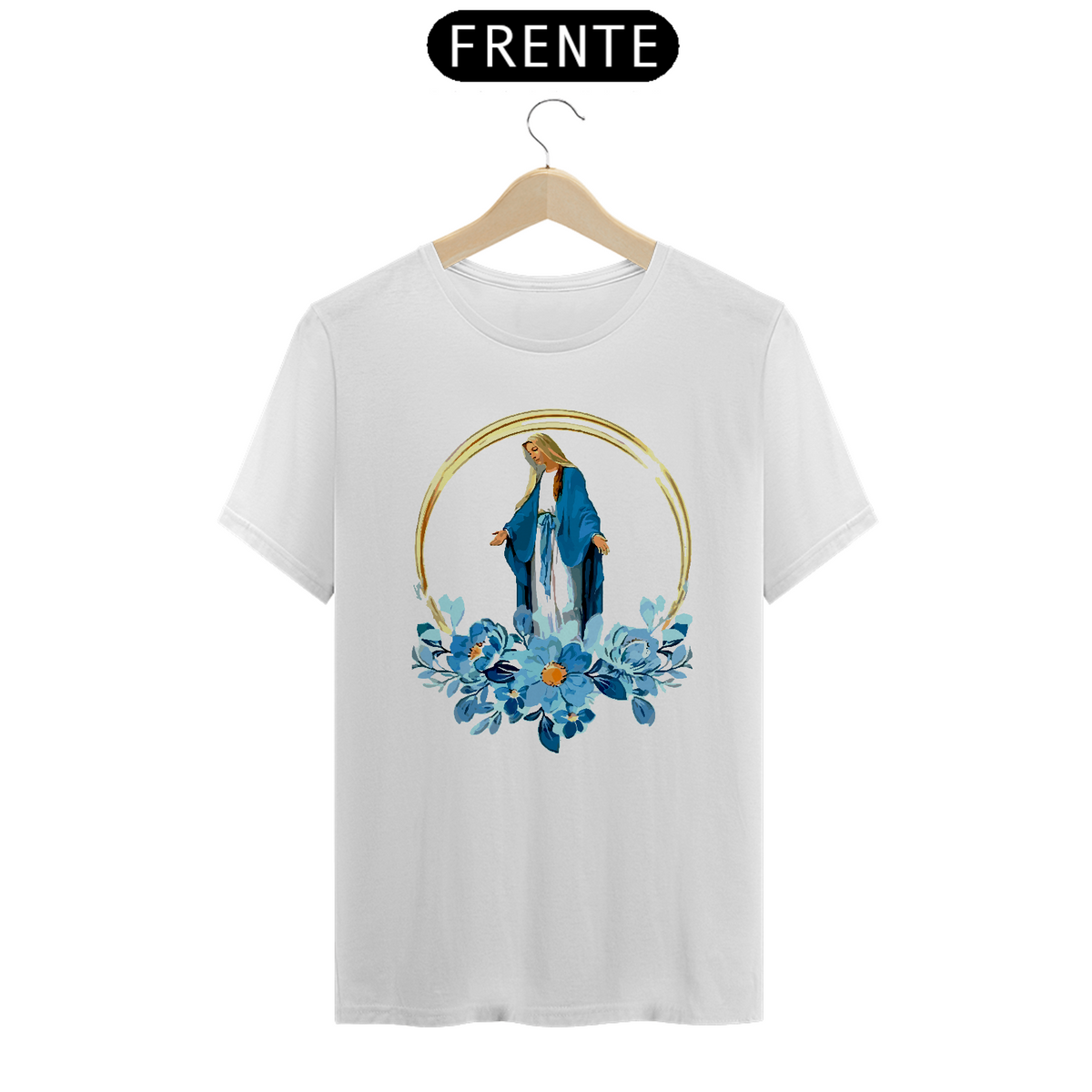 Nome do produto: Camiseta Nossa Senhora das Graças