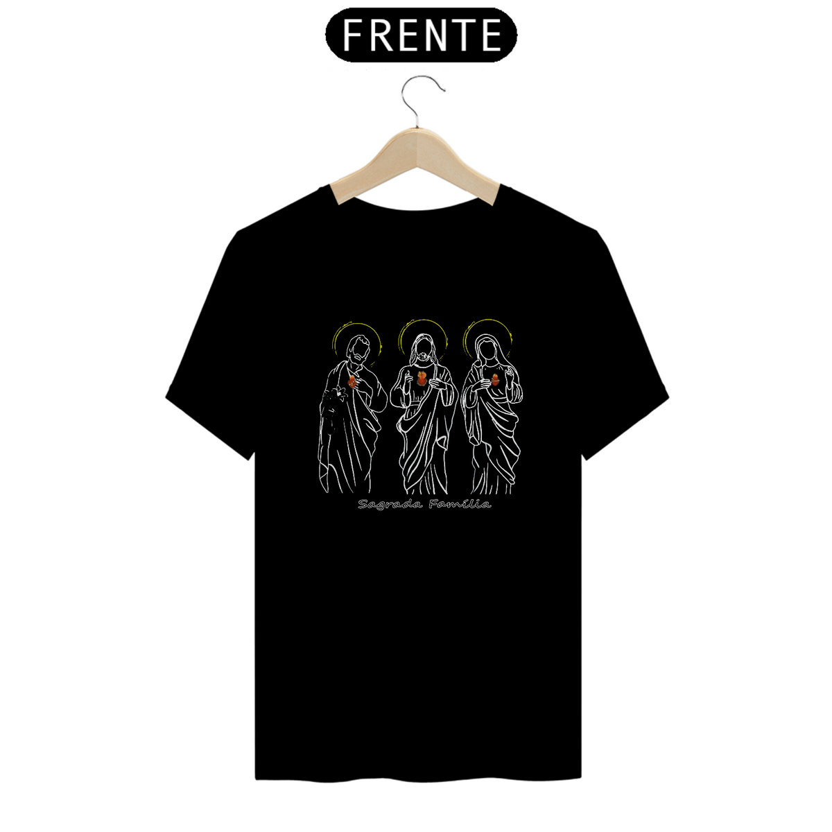 Nome do produto: Camiseta Sagrada Família