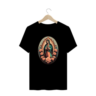 Camiseta plus size Nossa Senhora de Guadalupe