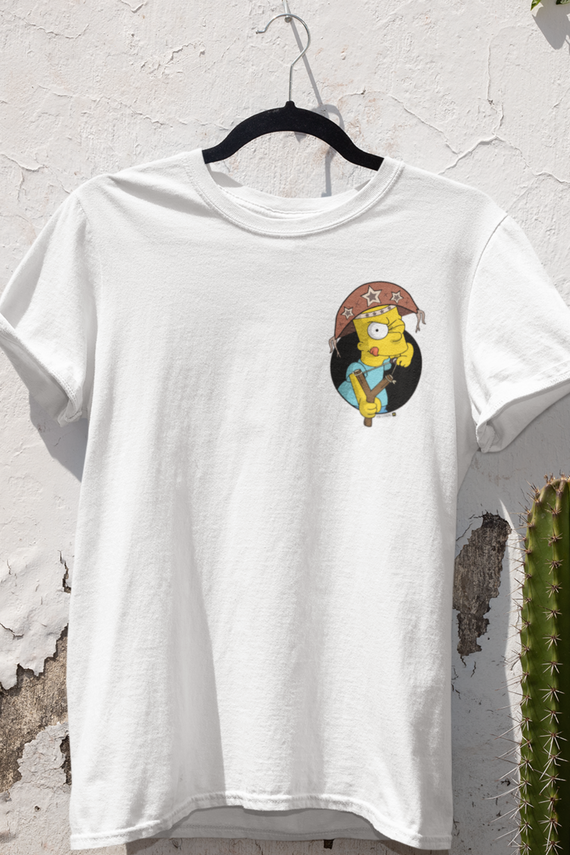 T-SHIRT PRIME - BART SIMPSON CANGACEIRO