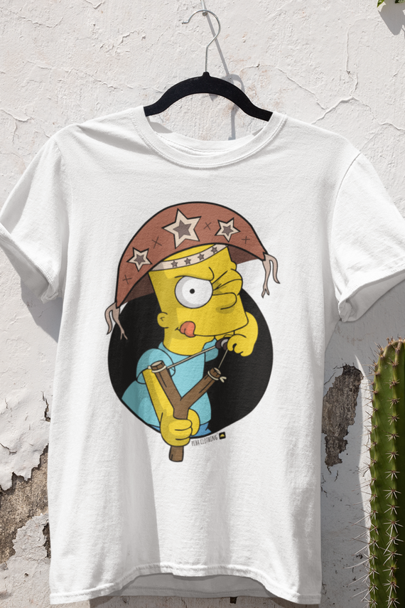 T-SHIRT PRIME - BART SIMPSON CANGACEIRO