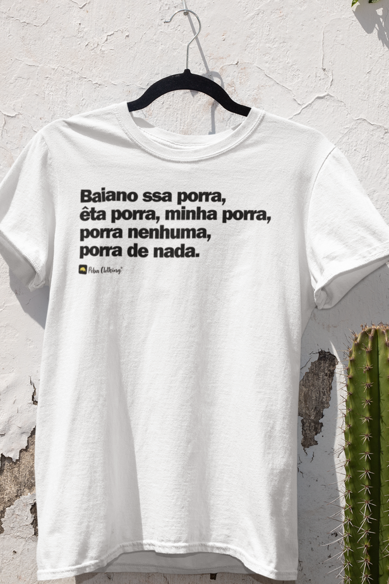 Nome do produto: T-SHIRT PRIME - BAIANO SSA PORRA