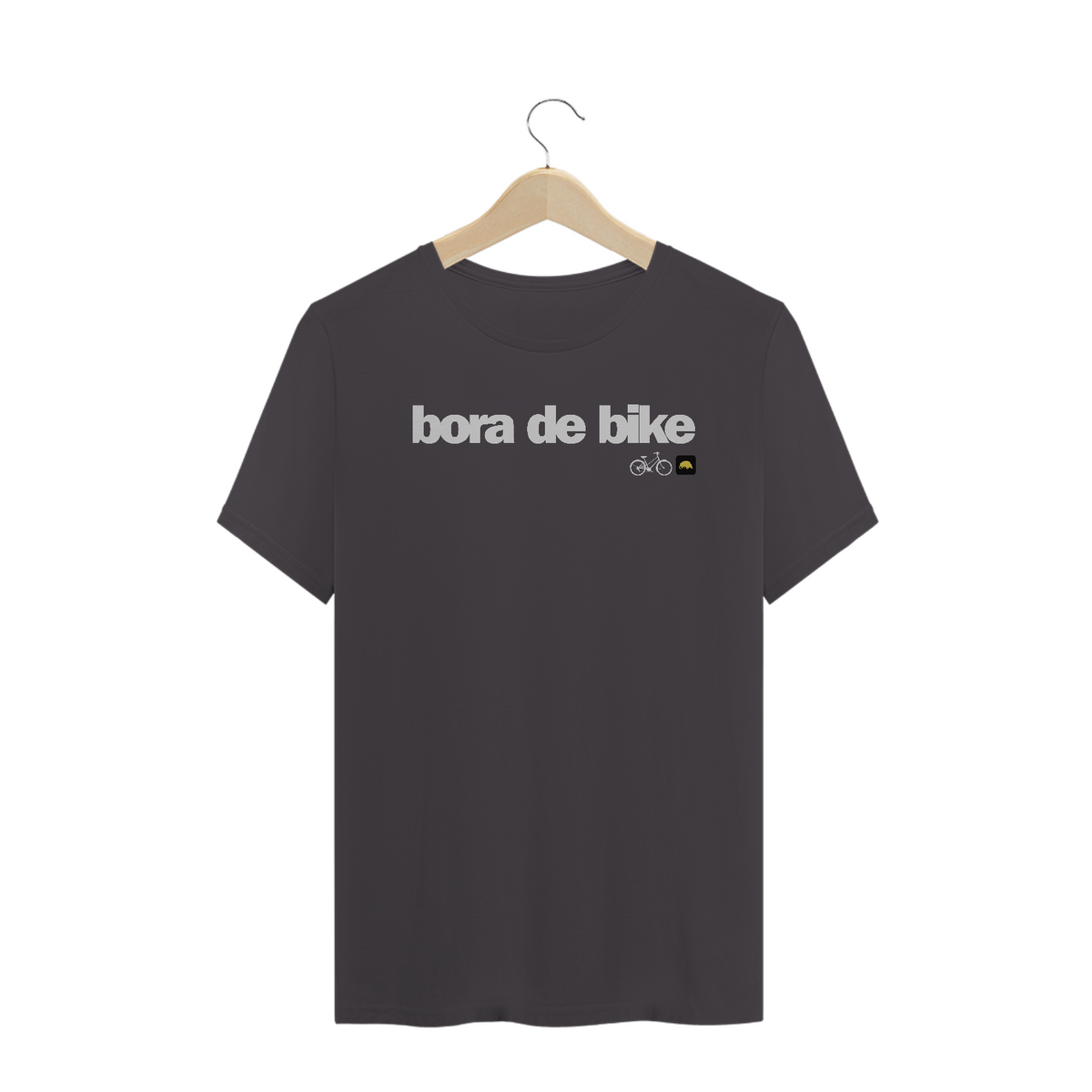 Nome do produto: T-SHIRT ESTONADA - BORA DE BIKE