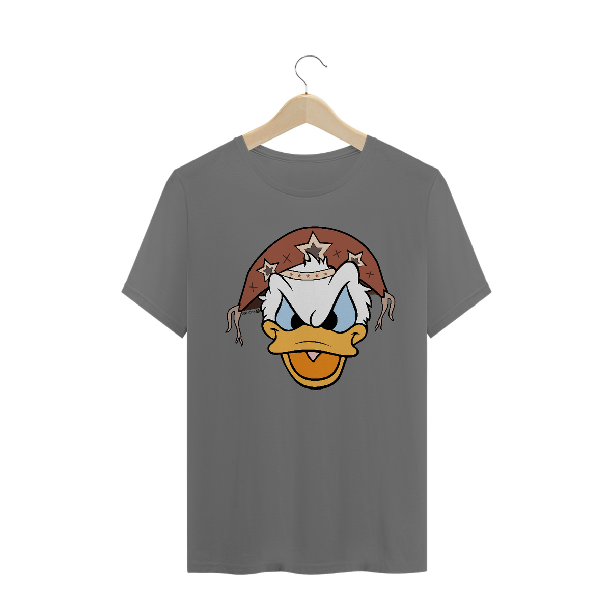 Nome do produto: T-SHIRT ESTONADA - PATO DONALD CANGACEIRO