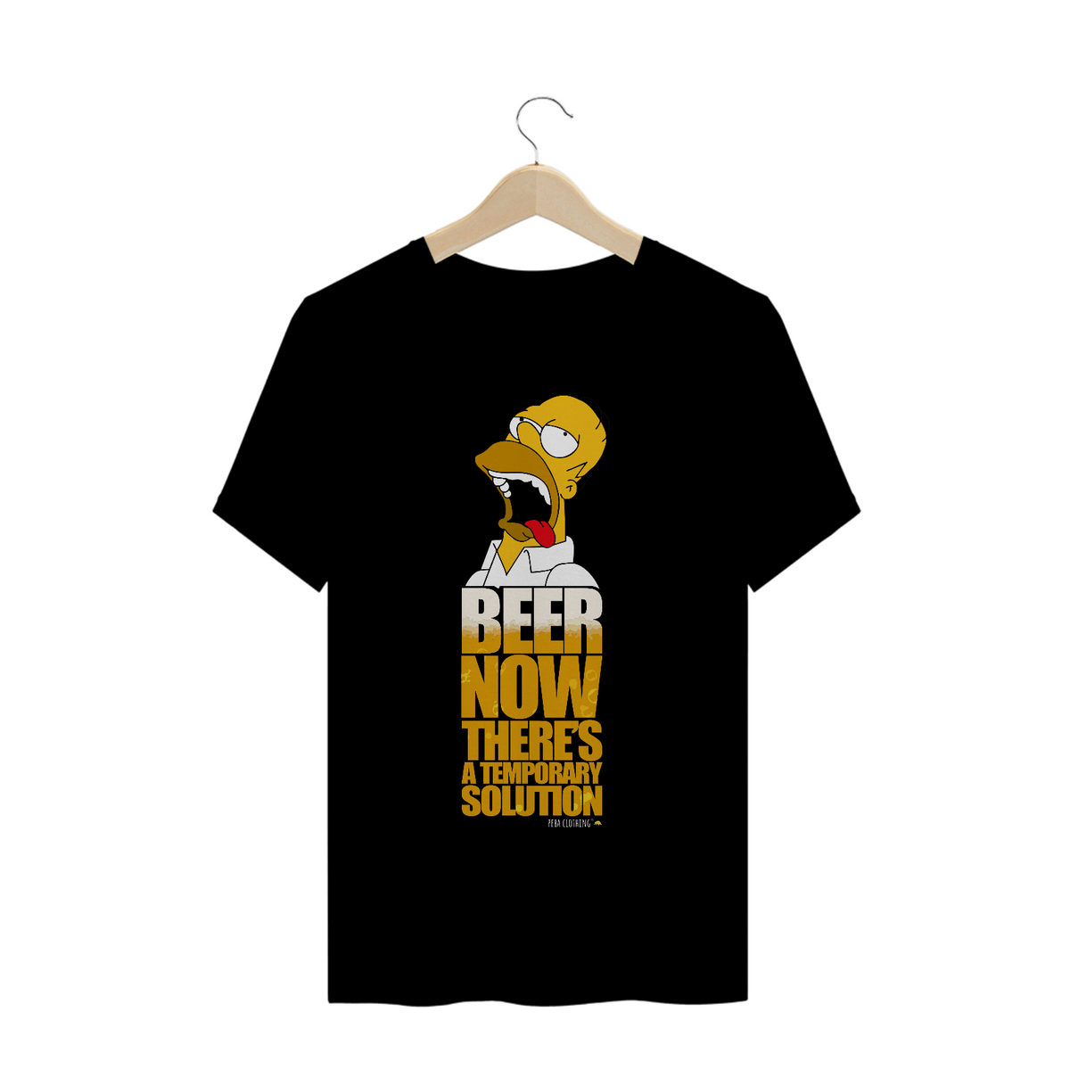 Nome do produto: T-SHIRT PRIME - HOMER SIMPSON BEER NOW