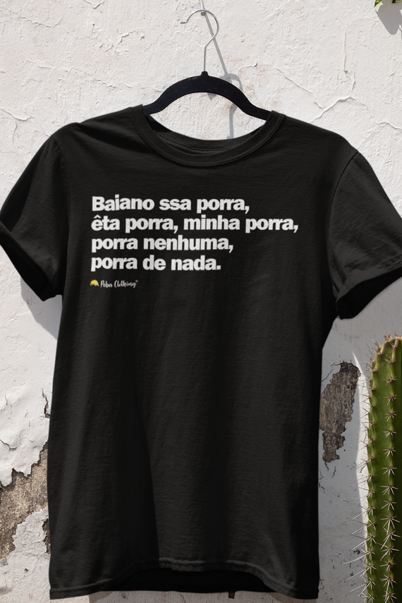 T-SHIRT PRIME - BAIANO SSA PORRA