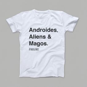 Camiseta Androides, Aliens & Magos 2