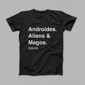 Camiseta Androides, Aliens & Magos