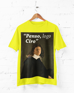 Nome do produtoCamiseta Penso, logo Ciro (Unissex) 