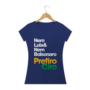 Nome do produtoCamiseta Nem Lula & Nem Bolsonaro