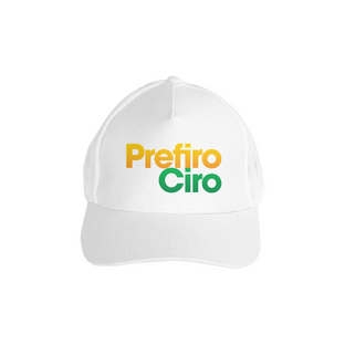 Nome do produtoBoné Prefiro Ciro (com tela)