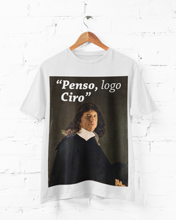 Nome do produtoCamiseta Penso, logo Ciro (Unissex) 