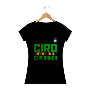 Nome do produtoCamiseta A Rebeldia da Esperança - Feminina