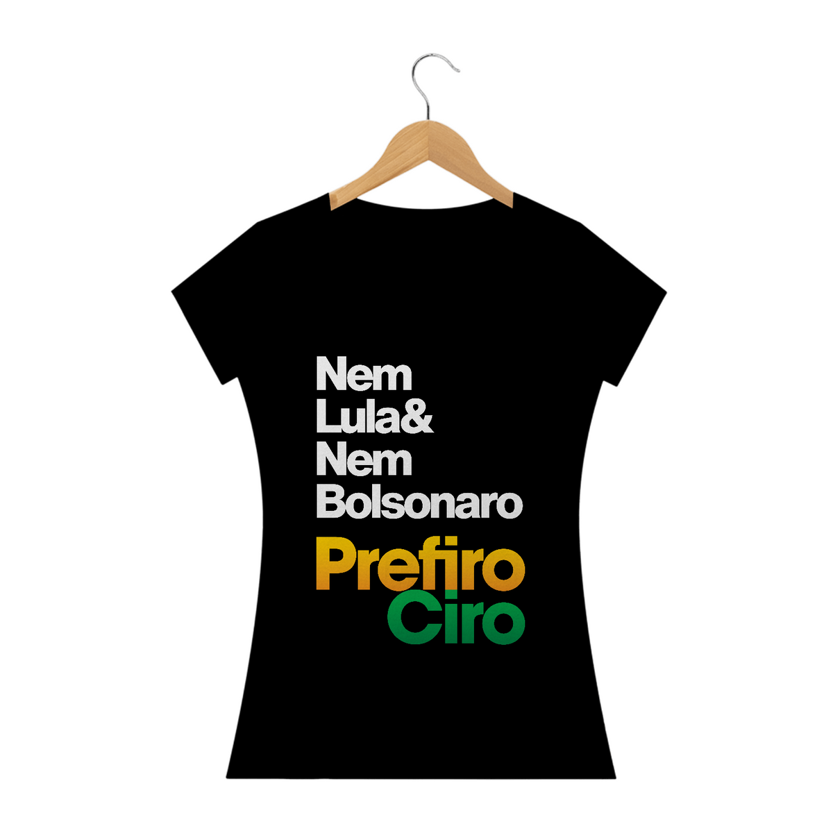 Nome do produtoCamiseta Nem Lula & Nem Bolsonaro