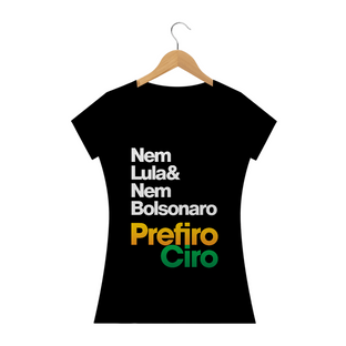 Nome do produtoCamiseta Nem Lula & Nem Bolsonaro