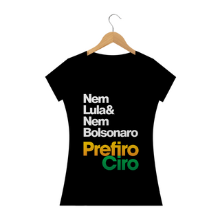 Camiseta Nem Lula & Nem Bolsonaro