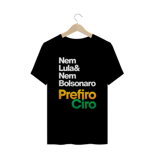 Nome do produtoCamiseta Nem Lula & Nem Bolsonaro