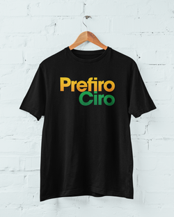 Nome do produtoCamiseta Prefiro Ciro