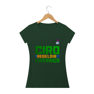 Nome do produtoCamiseta A Rebeldia da Esperança - Feminina