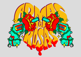 Guns n’ roses armas e rosas