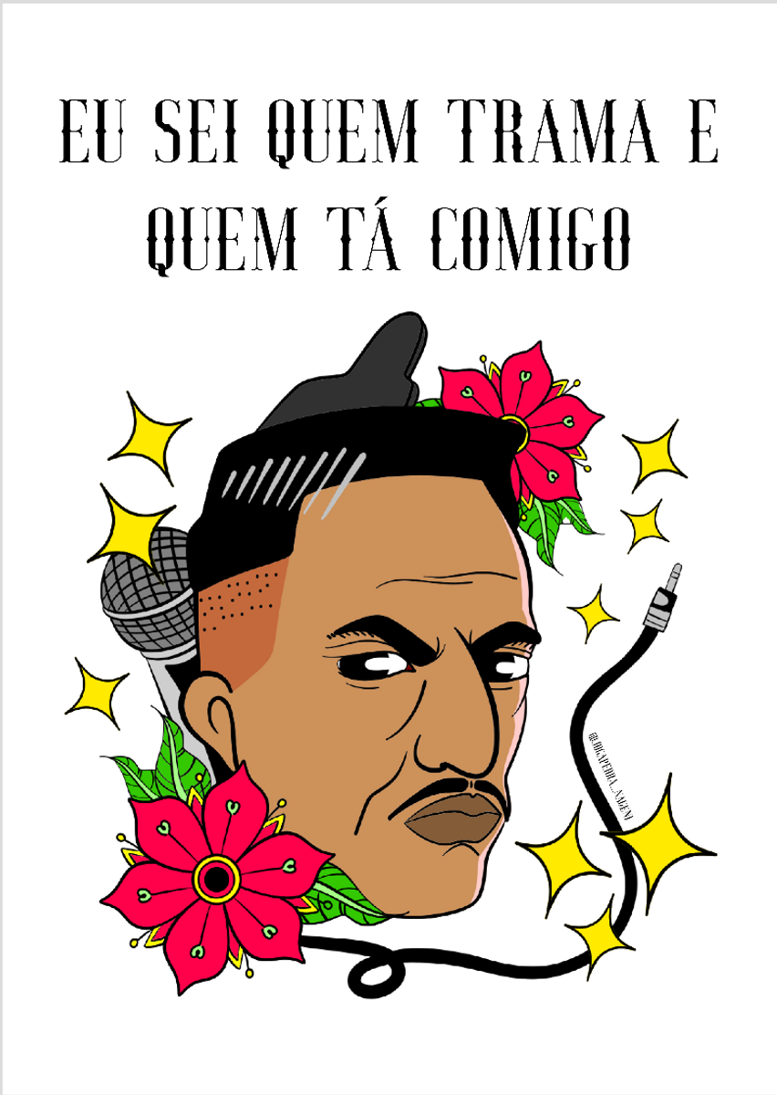 Nome do produto: Mano Brown eu sei quem trama