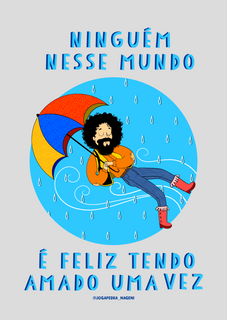 Nome do produtoPôster Raul Seixas - medo de chuva