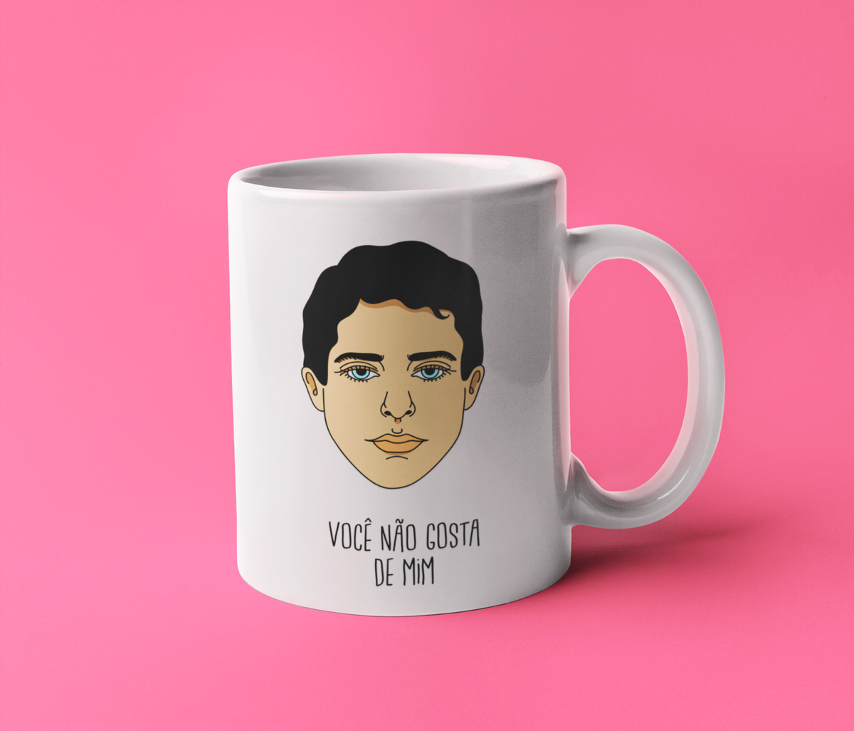 Nome do produto: Caneca Chico Buarque (mas sua filha gosta)