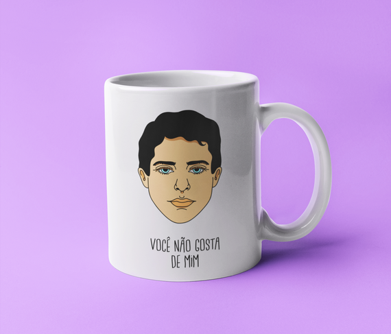 Caneca Chico Buarque (mas o seu filho gosta)