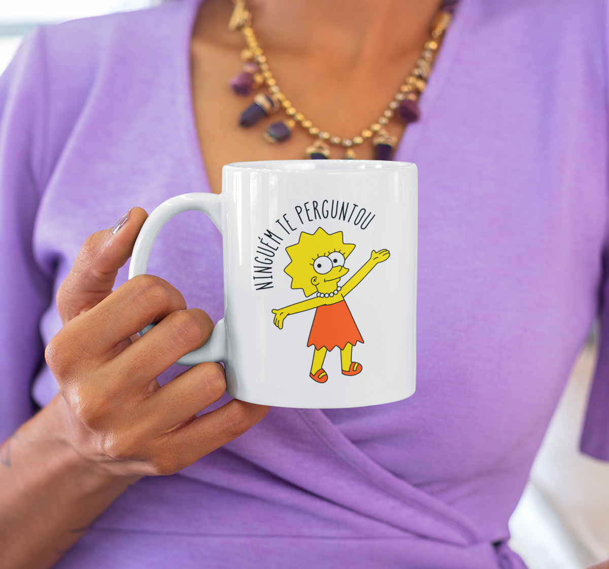 Nome do produto: Caneca lisa Simpson