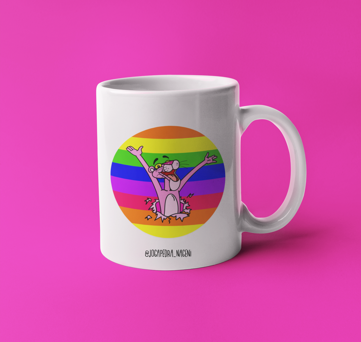 Nome do produto: Caneca Pantera lgbt