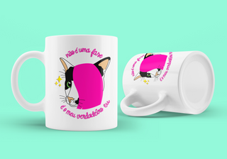 Caneca gato emo 