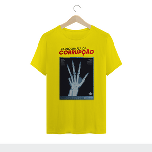 Nome do produtoCamisa Masculina - Raio-X da Corrupção - Um Patriota