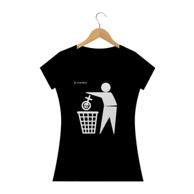 Camisa Feminina  Lixo Anti Feminista   Um Patriota