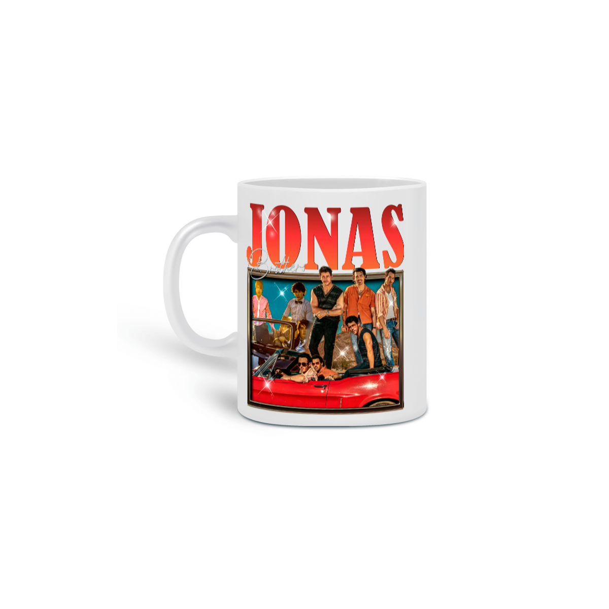 Nome do produto: CANECA - JONAS BROTHERS