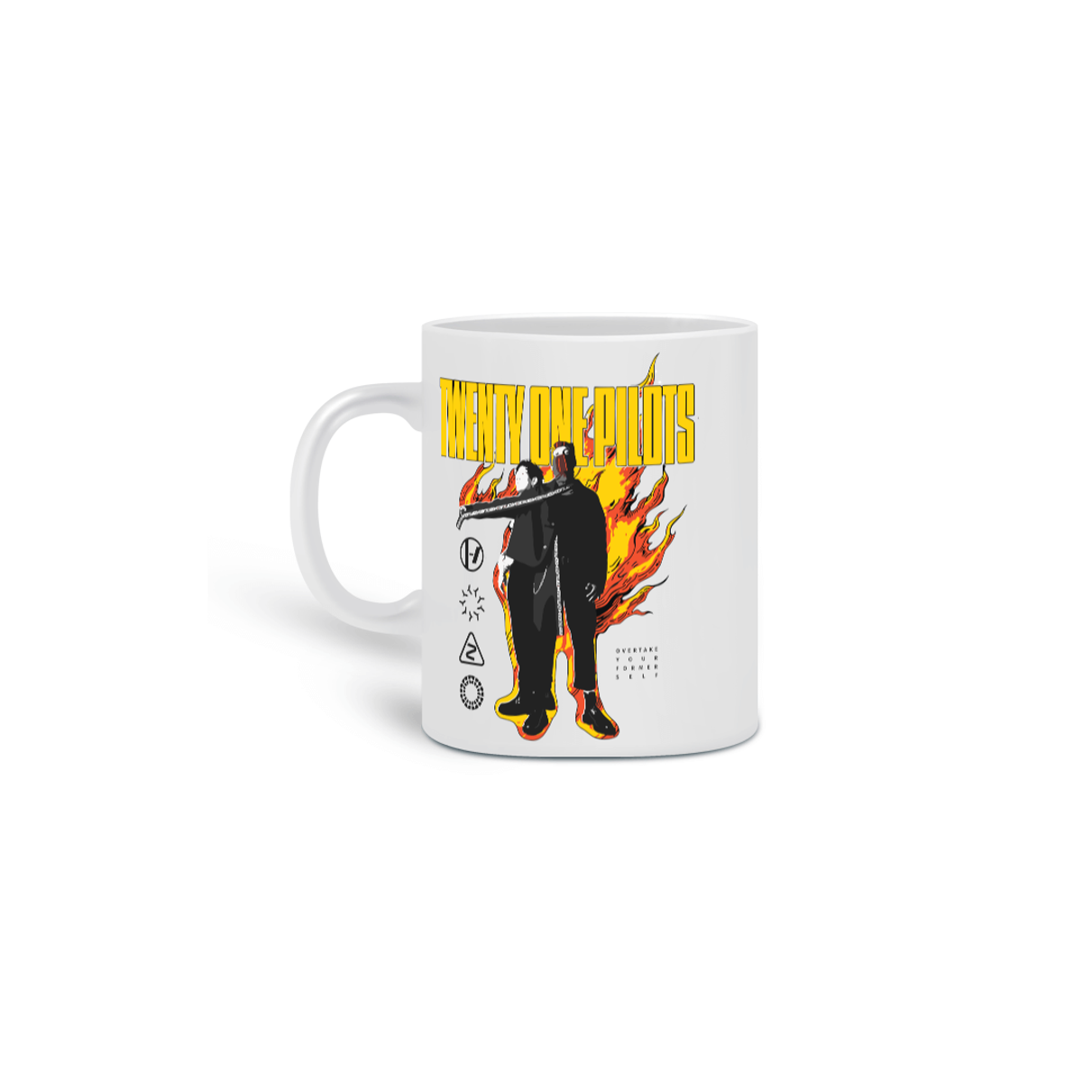 Nome do produto: CANECA - CLANCY ERA | TWENTY ONE PILOTS