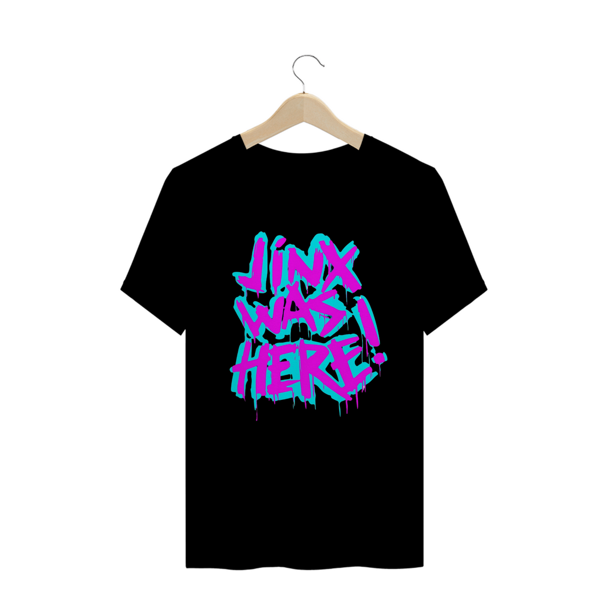 Nome do produto: CAMISA - JINX WAS HERE | ARCANE