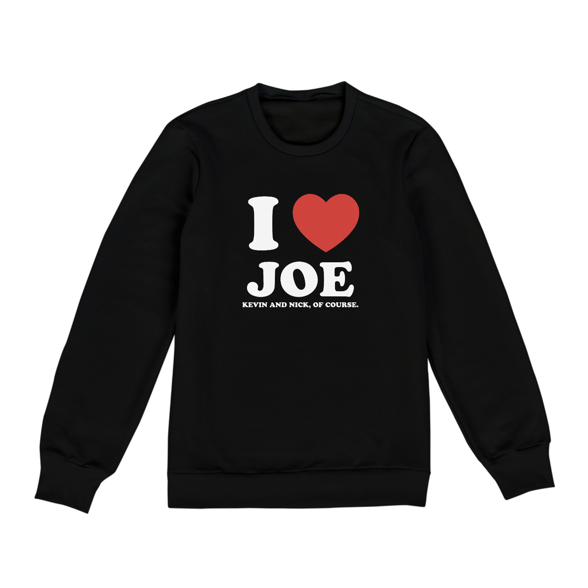 Nome do produto: MOLETOM - I LOVE JOE | JONAS BROTHERS