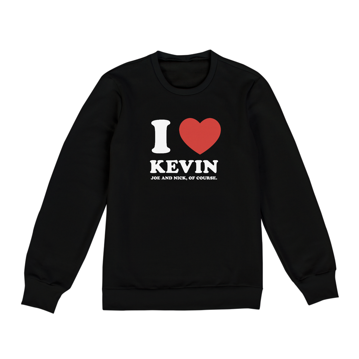 Nome do produto: MOLETOM - I LOVE KEVIN | JONAS BROTHERS