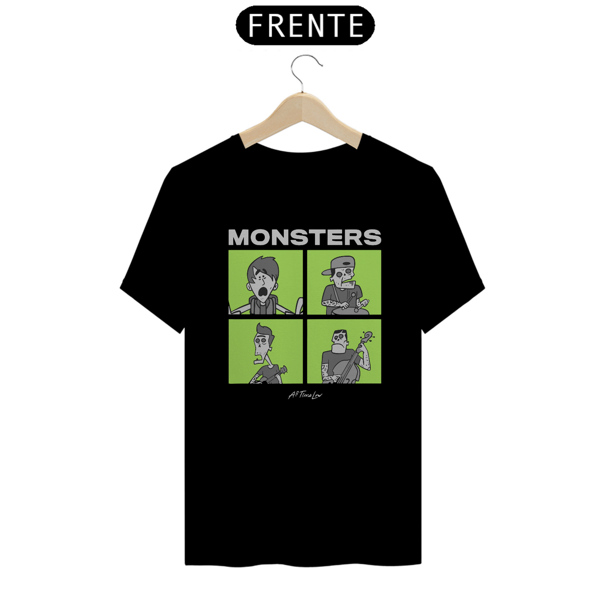 Nome do produto: CAMISA - MONSTERS | ALL TIME LOW