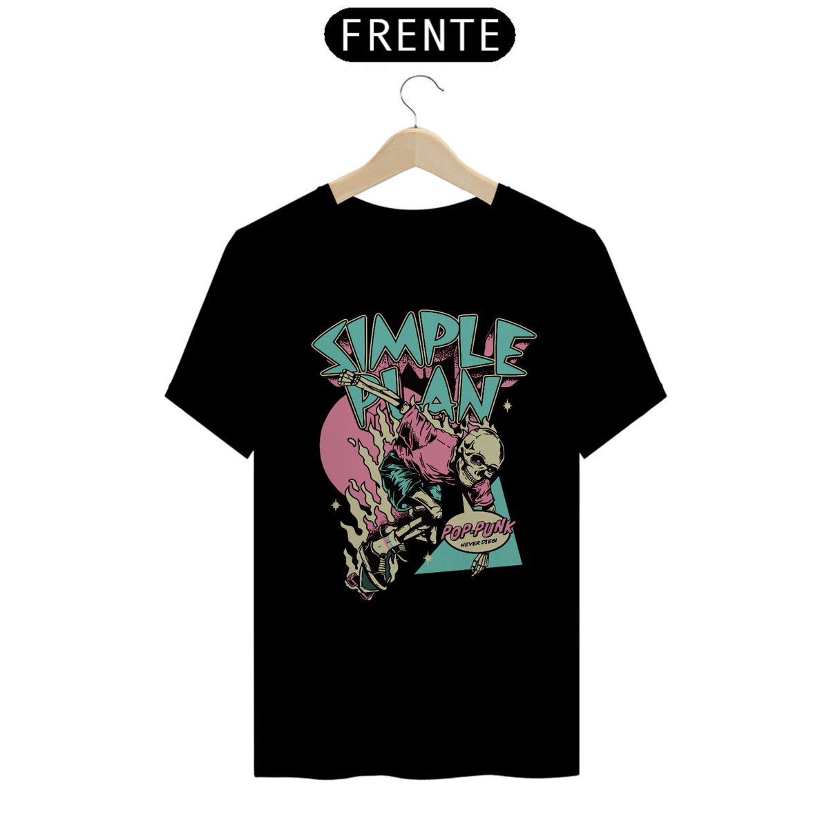 Nome do produto: CAMISA - POP PUNK | SIMPLE PLAN