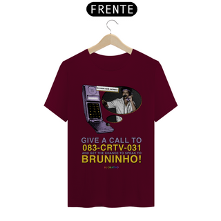 Nome do produtoCAMISA - GIVE A CALL TO BRUNINHO | BRUNO MARS