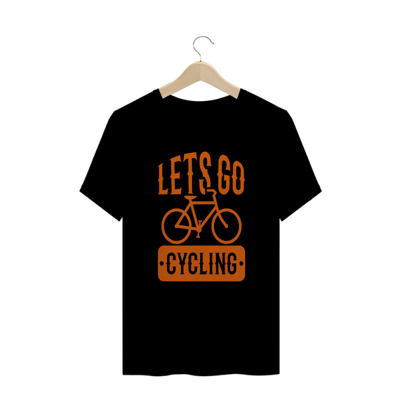 Camiseta Prime Plus Size Lets Go Cycling