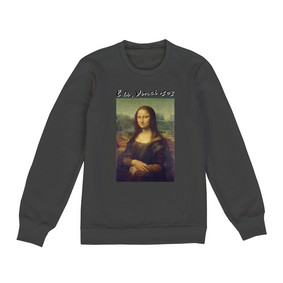 T-best Blusão Moleton - Gênios Renascentistas - Da Vinci - Monalisa